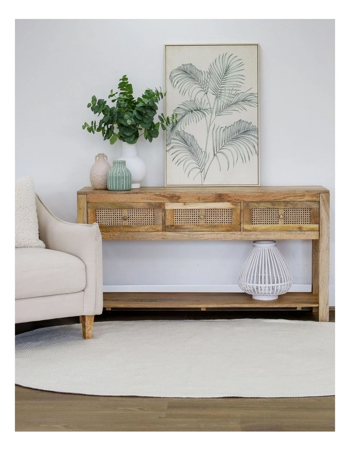 Fab Habitat Tula Oval Indoor Outdoor Rug in Cream image 2