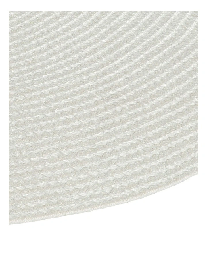 Fab Habitat Tula Oval Indoor Outdoor Rug in Cream image 4