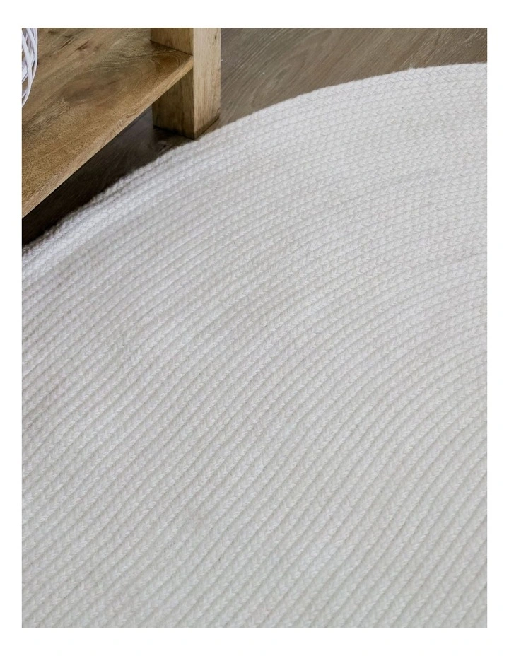 Fab Habitat Tula Oval Indoor Outdoor Rug in Cream image 5