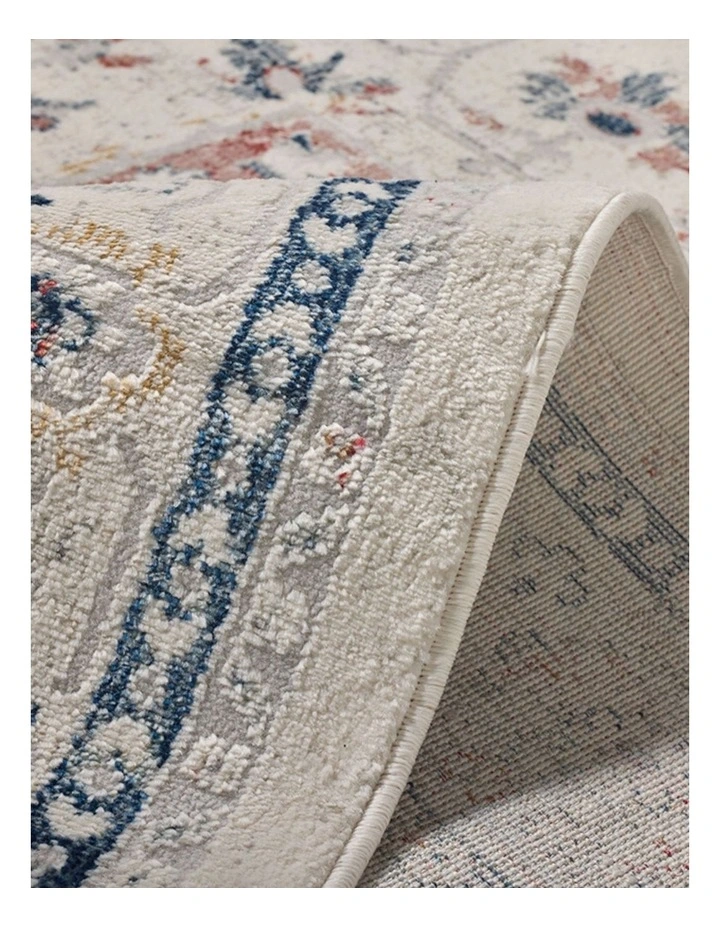 Fab Habitat Soreaq Traditional Distressed Rug in Pale Rose and White image 4