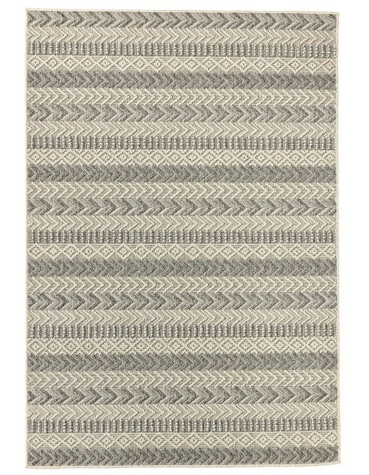 Fab Habitat Armour Striped Outdoor Rug image 1