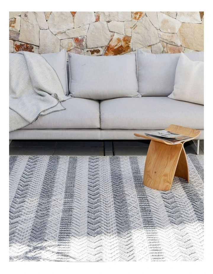 Fab Habitat Armour Striped Outdoor Rug image 6