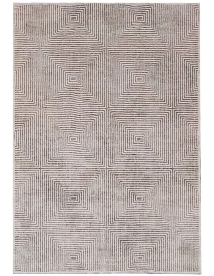 Fab Habitat Pam Machine Washable Rug in Grey image 1