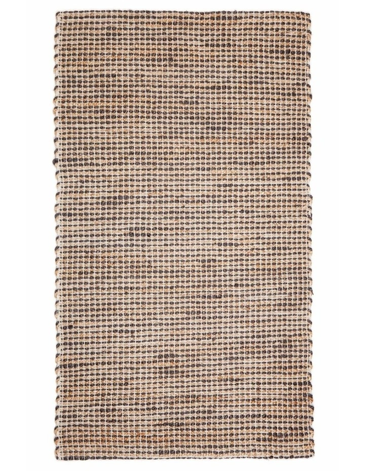 Fab Habitat IRIS Jute Rug in Deep Grey image 1