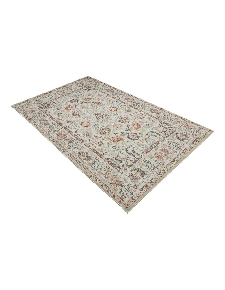 Fab Habitat Lima Traditional Machine Washable Rug in Multicolour image 2