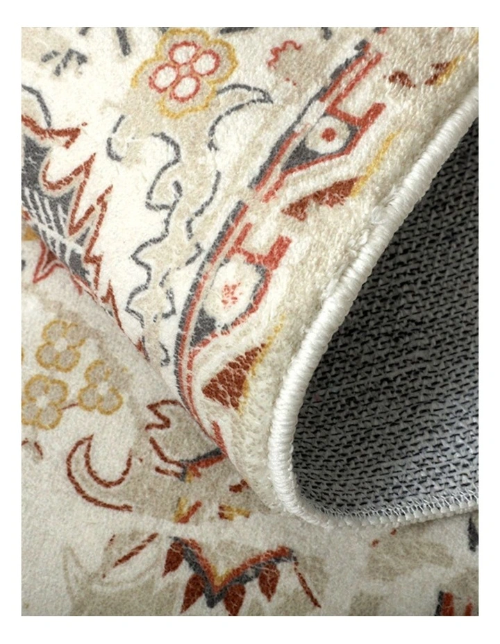Fab Habitat Lima Traditional Machine Washable Rug in Multicolour image 3