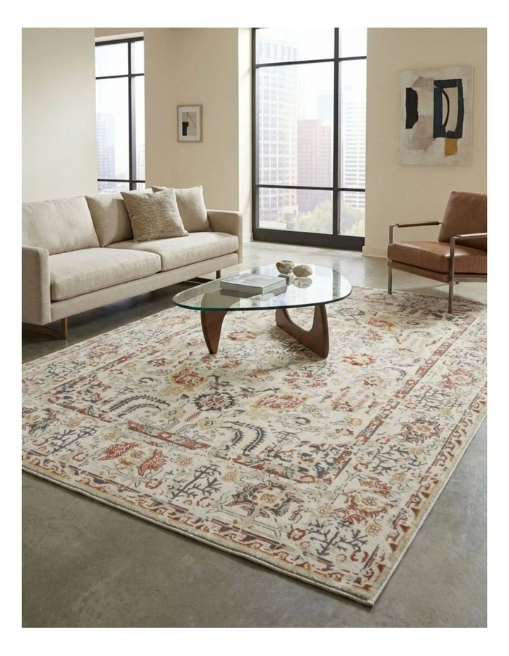 Fab Habitat Lima Traditional Machine Washable Rug in Multicolour image 4