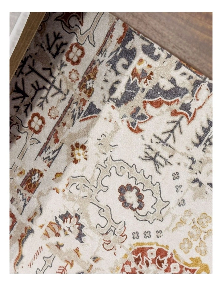 Fab Habitat Lima Traditional Machine Washable Rug in Multicolour image 5