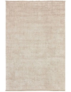 Fab Habitat Corin Distressed Rug in Beige
