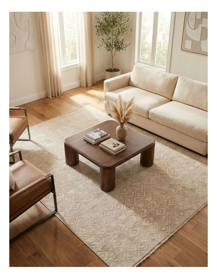 Fab Habitat Erika Distressed Rug in Beige image 2