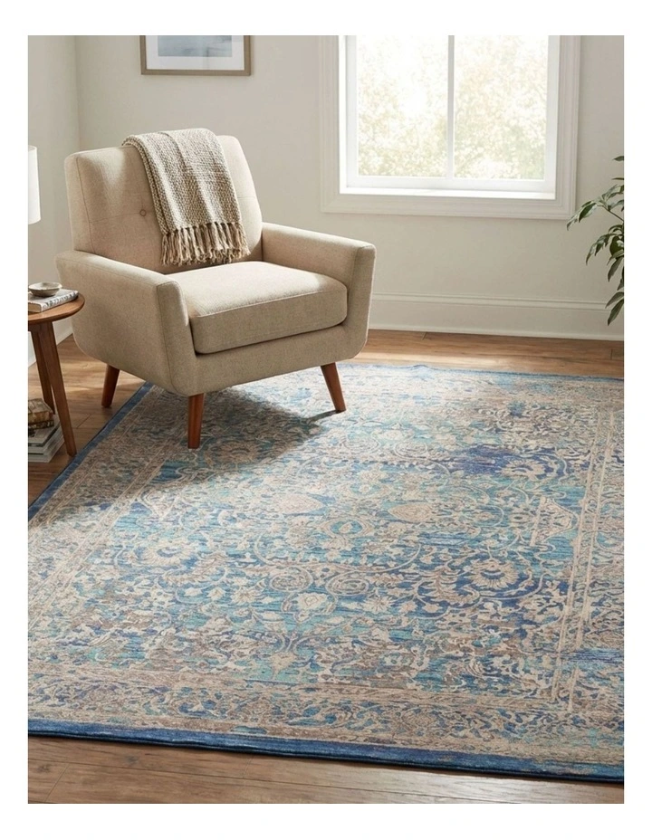 Fab Habitat Nimrit Traditional Machine Washable Rug in Multicolour image 4