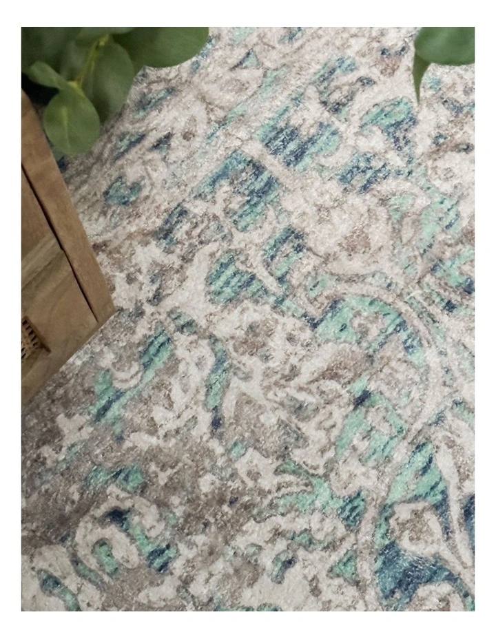 Fab Habitat Nimrit Traditional Machine Washable Rug in Multicolour image 5
