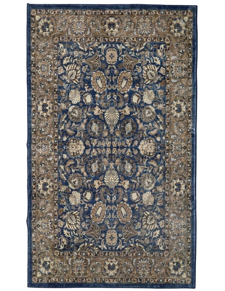 Fab Habitat Vihaan Machine Washable Rug in Multicolour image 1