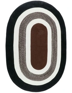 Fab Habitat Churchil Oval Indoor Outdoor Rug