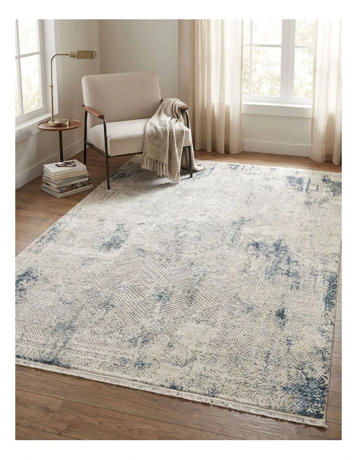 Fab Habitat Corin Distressed Rug in Grey image 2