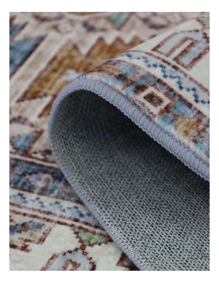 Fab Habitat Maisha Machine Washable Rug in Multicolour image 3