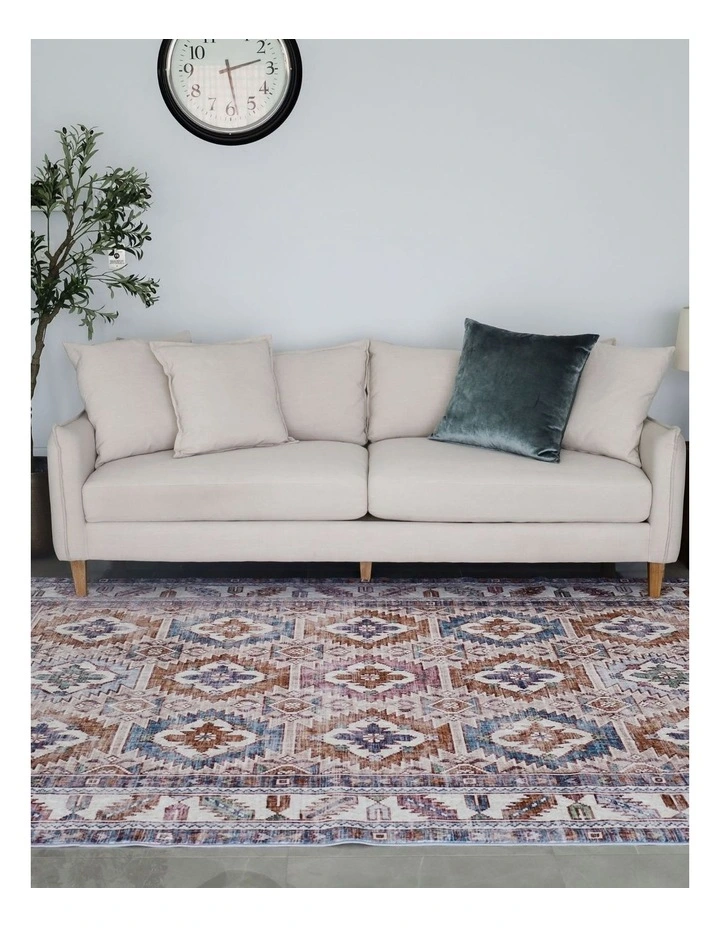 Fab Habitat Maisha Machine Washable Rug in Multicolour image 5