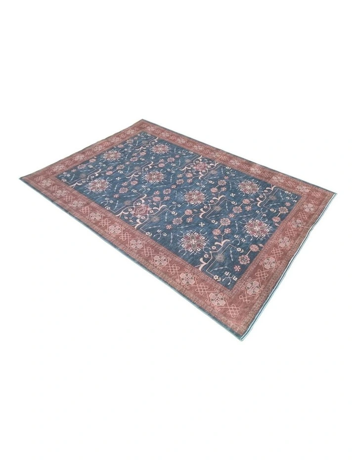 Fab Habitat Sarnia Machine Washable Rug in Multicolour image 2