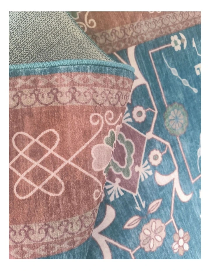 Fab Habitat Sarnia Machine Washable Rug in Multicolour image 3
