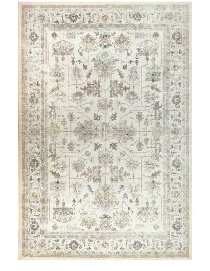 Fab Habitat Pasadena Distressed Machine Washable Rug in Multicolour image 1