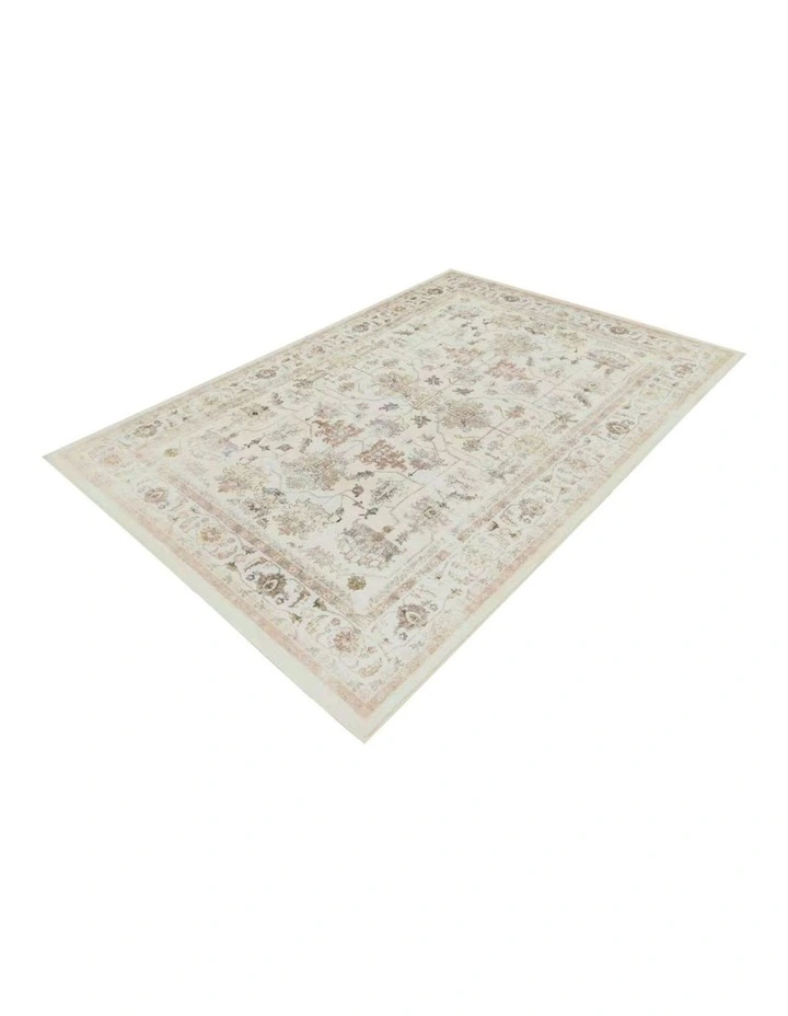 Fab Habitat Pasadena Distressed Machine Washable Rug in Multicolour image 2