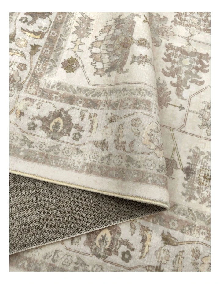 Fab Habitat Pasadena Distressed Machine Washable Rug in Multicolour image 3