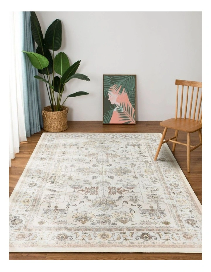 Fab Habitat Pasadena Distressed Machine Washable Rug in Multicolour image 4