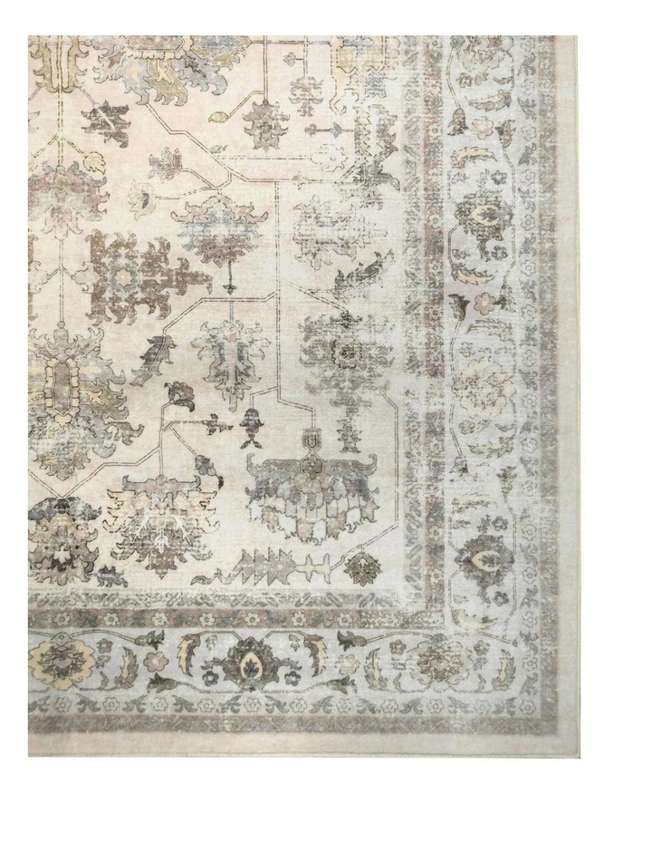 Fab Habitat Pasadena Distressed Machine Washable Rug in Multicolour image 5