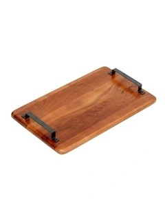 Fab Habitat Duqqa Mango Wood Serving Board