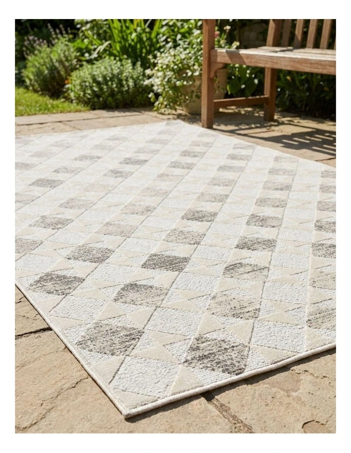 Fab Habitat Kaamli Indoor Outdoor Rug in Grey image 2