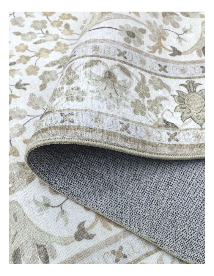 Fab Habitat Dhruv Distressed Machine Washable Rug in Multicolour image 3
