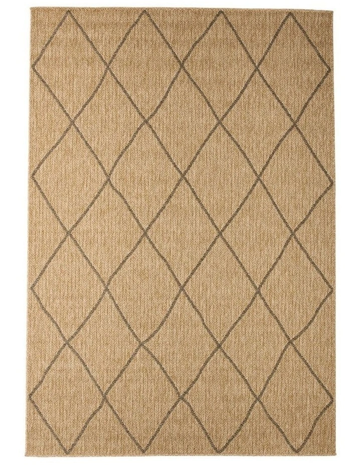 Fab Habitat Nara Indoor Outdoor rug in Black and Natural image 1
