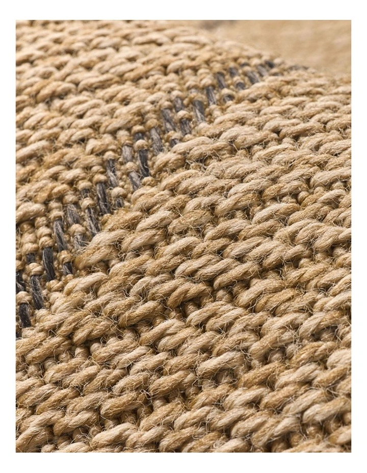 Fab Habitat Nara Indoor Outdoor rug in Black and Natural image 4