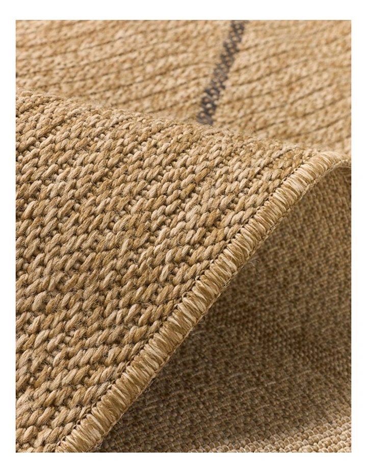 Fab Habitat Nara Indoor Outdoor rug in Black and Natural image 5