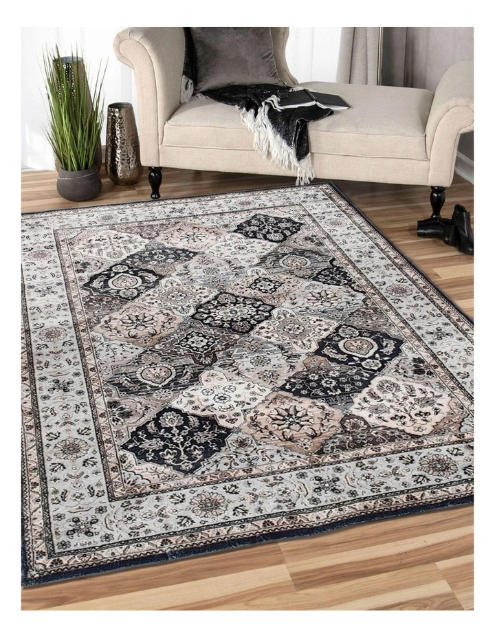 Fab Habitat Shilloi Machine Washable Rug in Multicolour image 4