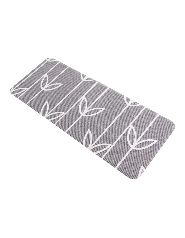 Fab Habitat Stripe Deep Cavern Kitchen Laundry Bathroom Anti Fatigue Mat In Grey image 2