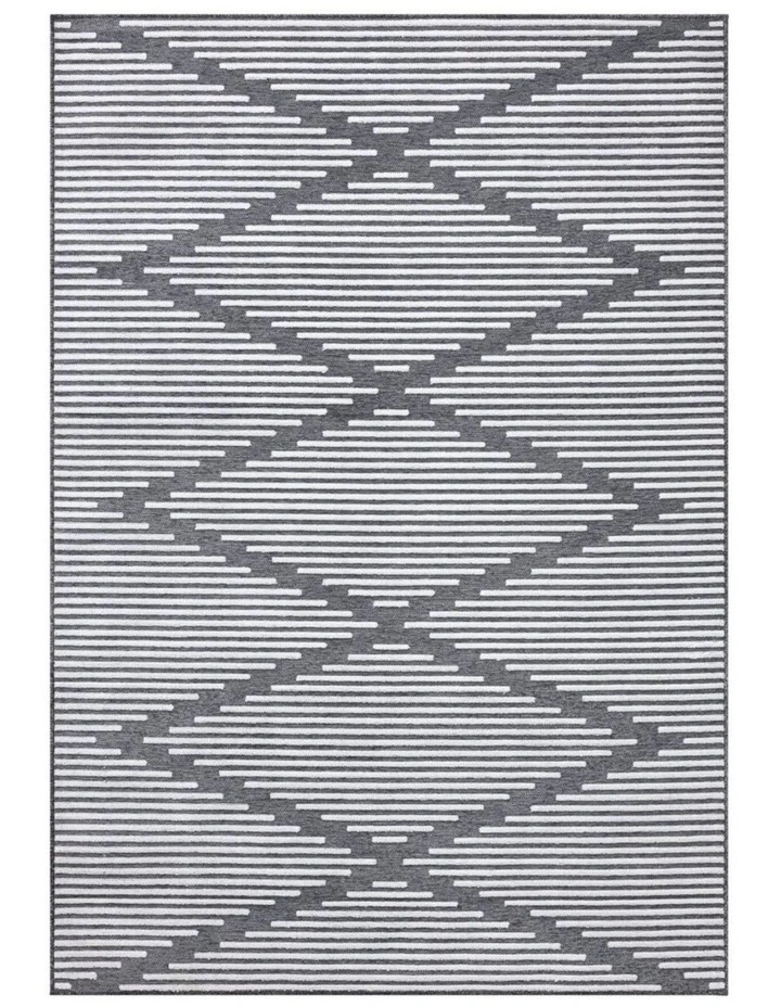 Fab Habitat Colut Indoor Outdoor Rug in Grey image 1