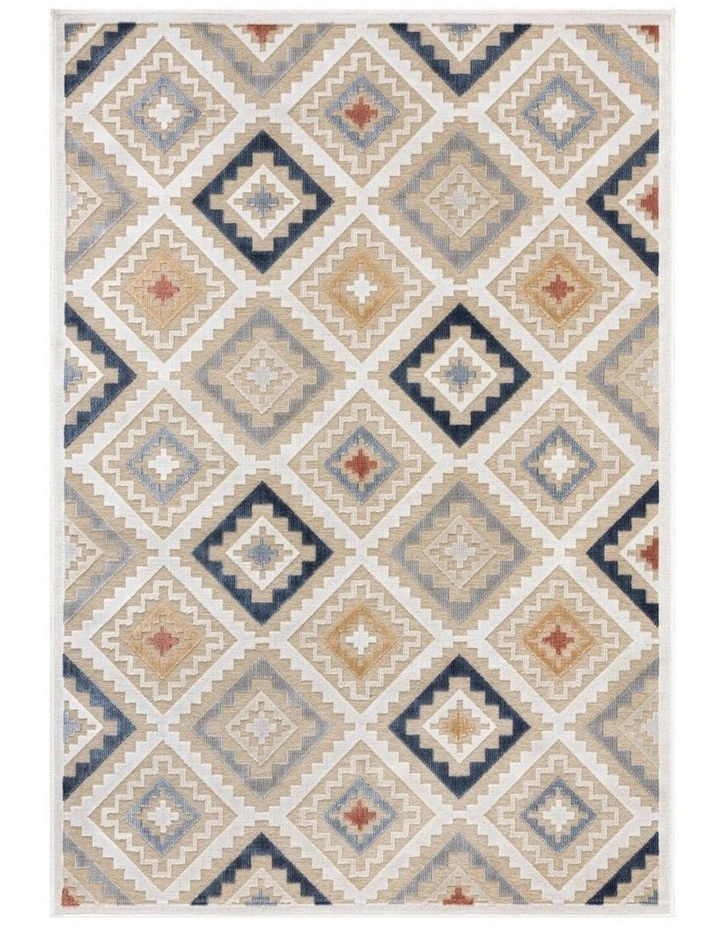 Fab Habitat Mito Indoor Outdoor Rug in Multicolour image 1