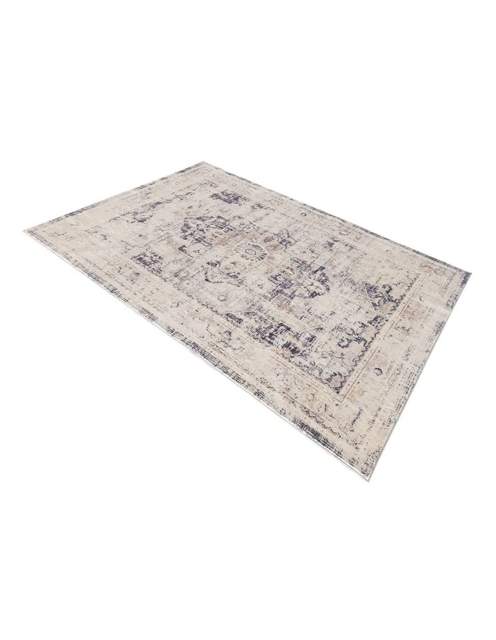 Fab Habitat Kiara Distressed Machine Washable Rug in Multicolour image 2