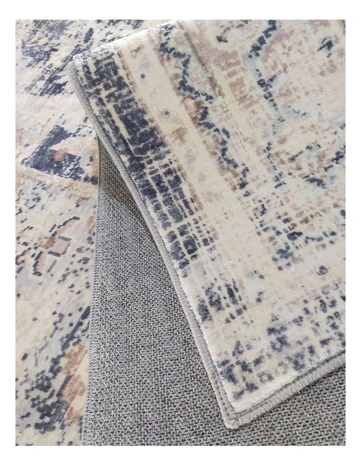Fab Habitat Kiara Distressed Machine Washable Rug in Multicolour image 3