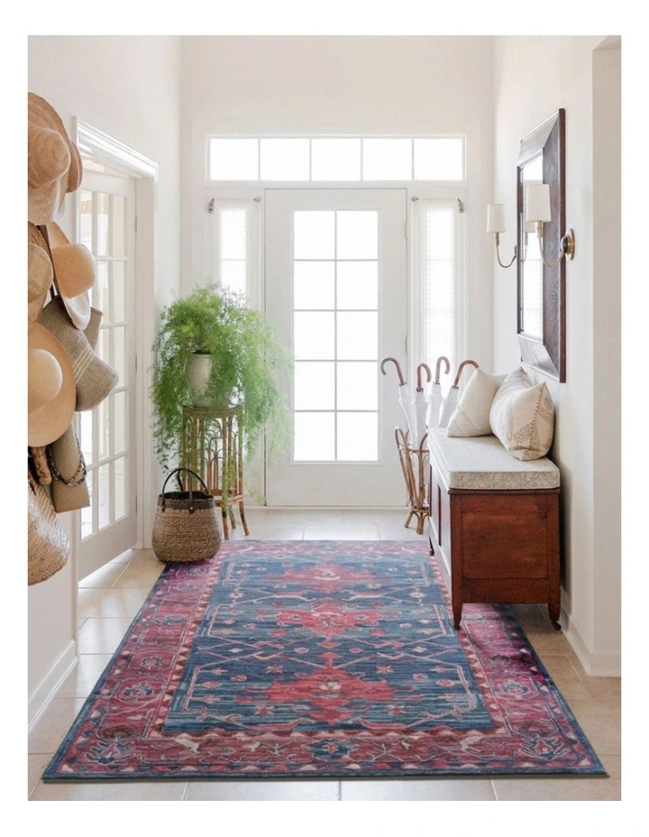 Fab Habitat Dibru Traditional Machine Washable Rug in Multicolour image 4