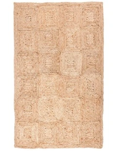 Fab Habitat Rishra Jute Rug in Natural