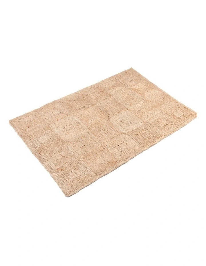 Fab Habitat Rishra Jute Rug in Natural image 2