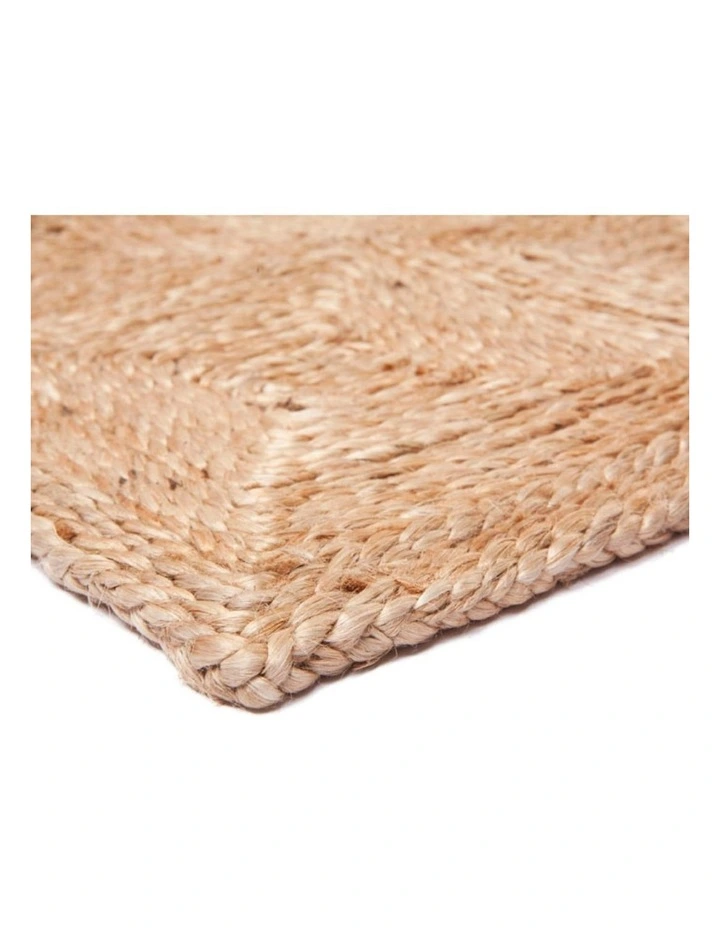 Fab Habitat Rishra Jute Rug in Natural image 3