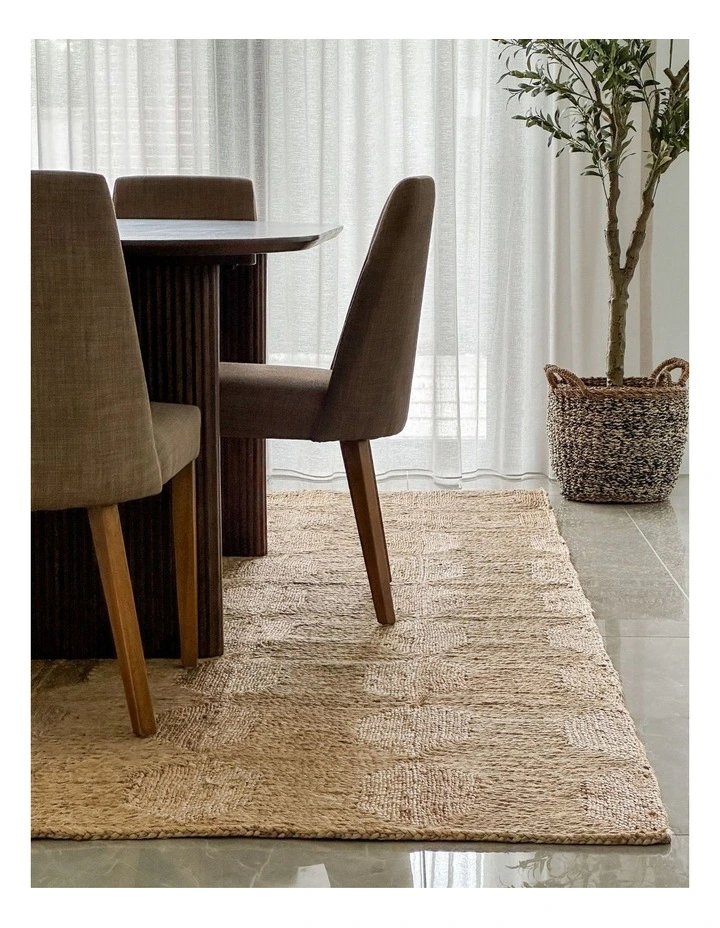 Fab Habitat Rishra Jute Rug in Natural image 5