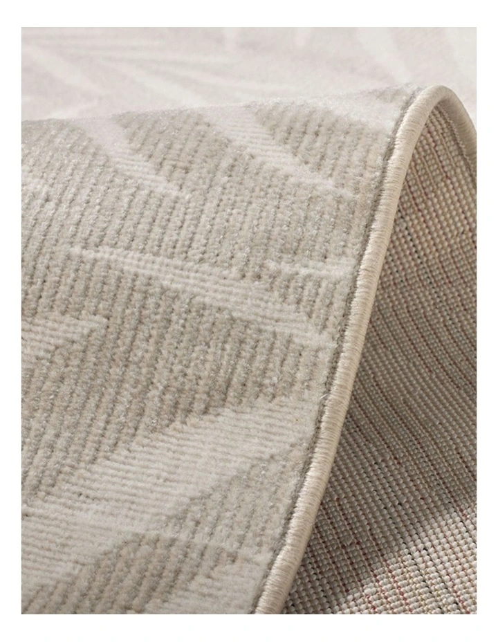 Fab Habitat Manad Botanical Indoor Outdoor Rugs in Beige image 3
