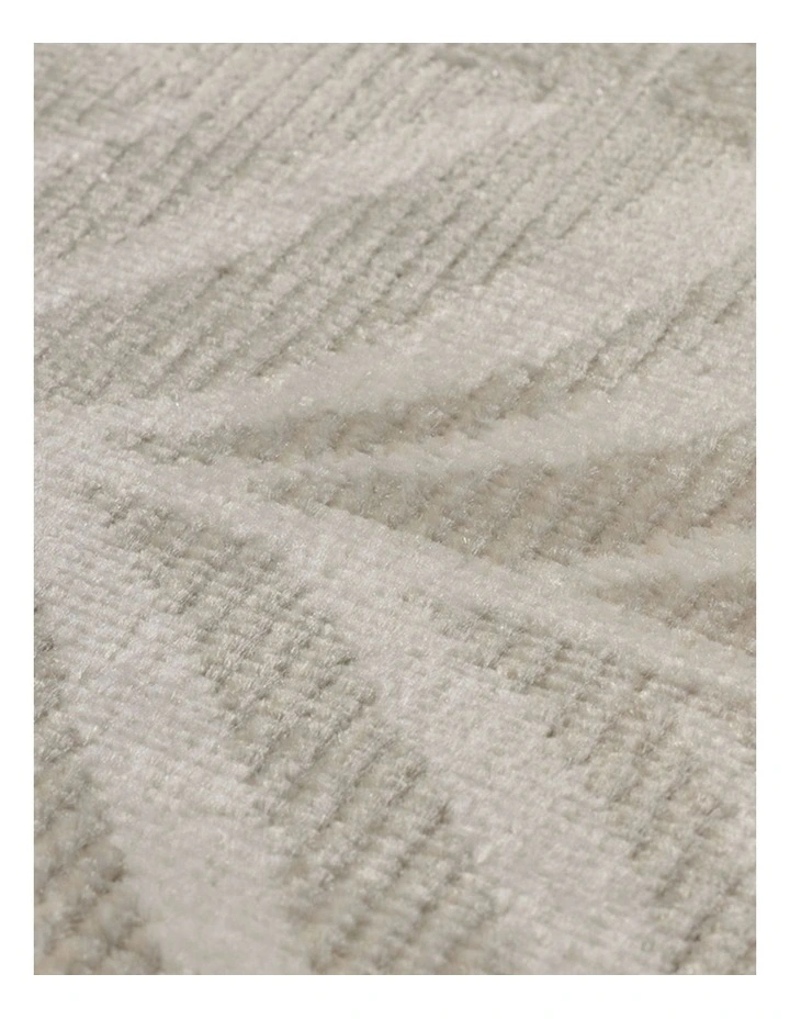 Fab Habitat Manad Botanical Indoor Outdoor Rugs in Beige image 4