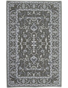 Fab Habitat Nain Recycled Plastic Outdoor Rug in Beige