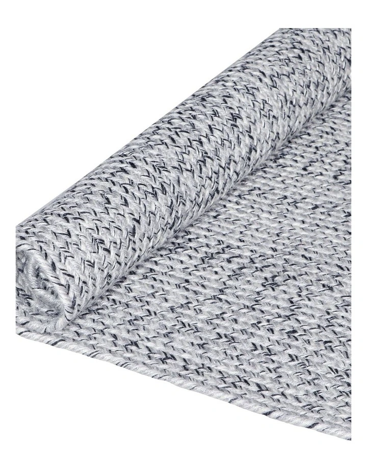 Fab Habitat Tula Oval Indoor Outdoor Rug in Grey image 3