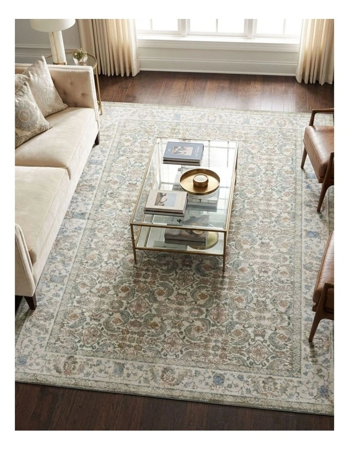Fab Habitat Kingston Distressed Machine Washable Rug in Multicolour image 4